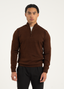 Half Zip Umber