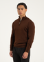 Half Zip Umber